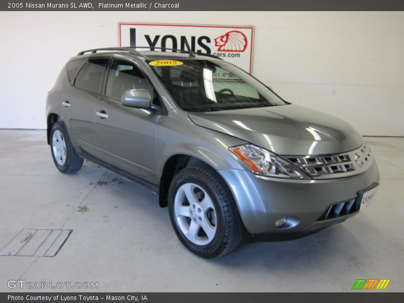 Platinum Metallic / Charcoal 2005 Nissan Murano SL AWD
