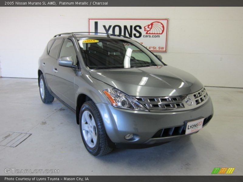 Platinum Metallic / Charcoal 2005 Nissan Murano SL AWD