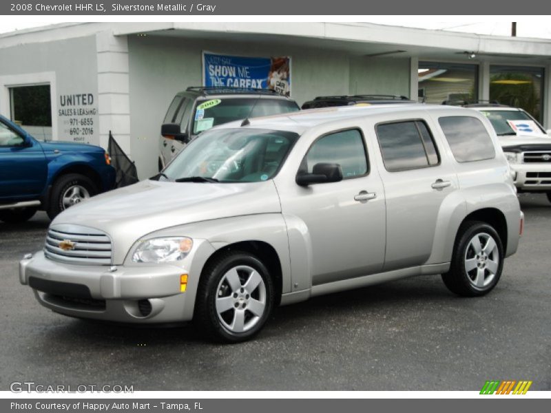Silverstone Metallic / Gray 2008 Chevrolet HHR LS
