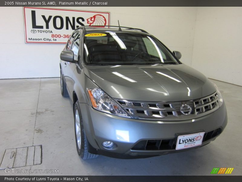 Platinum Metallic / Charcoal 2005 Nissan Murano SL AWD