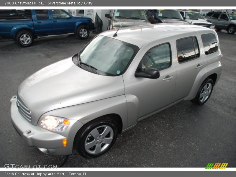 Silverstone Metallic / Gray 2008 Chevrolet HHR LS