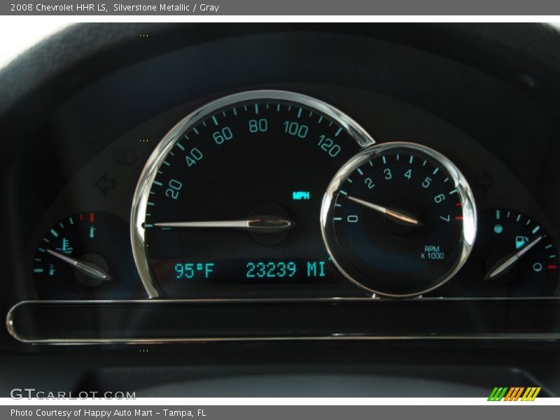 Silverstone Metallic / Gray 2008 Chevrolet HHR LS