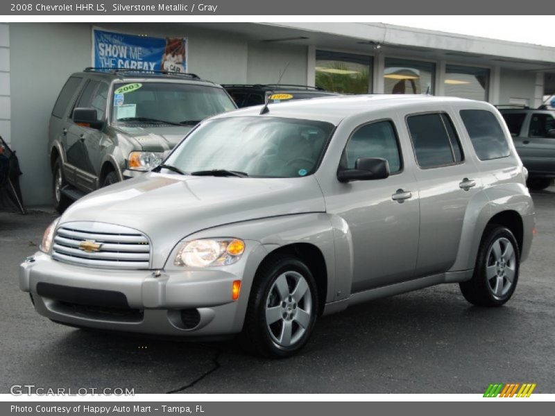 Silverstone Metallic / Gray 2008 Chevrolet HHR LS
