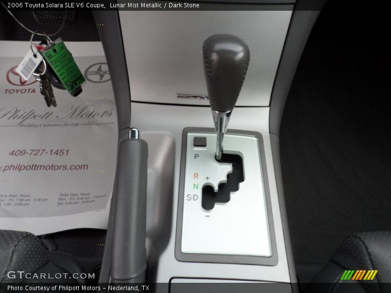  2006 Solara SLE V6 Coupe 5 Speed Automatic Shifter