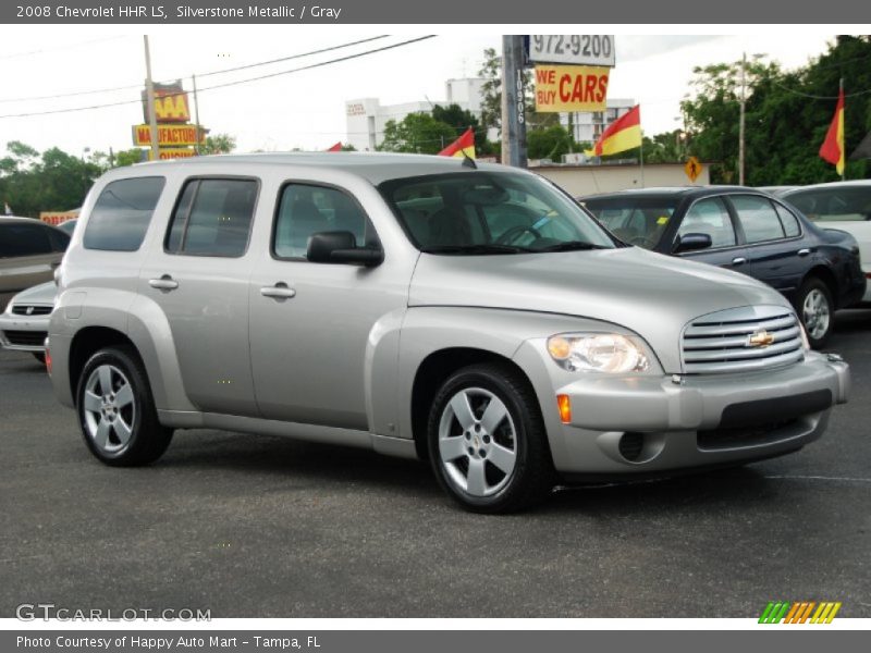Silverstone Metallic / Gray 2008 Chevrolet HHR LS