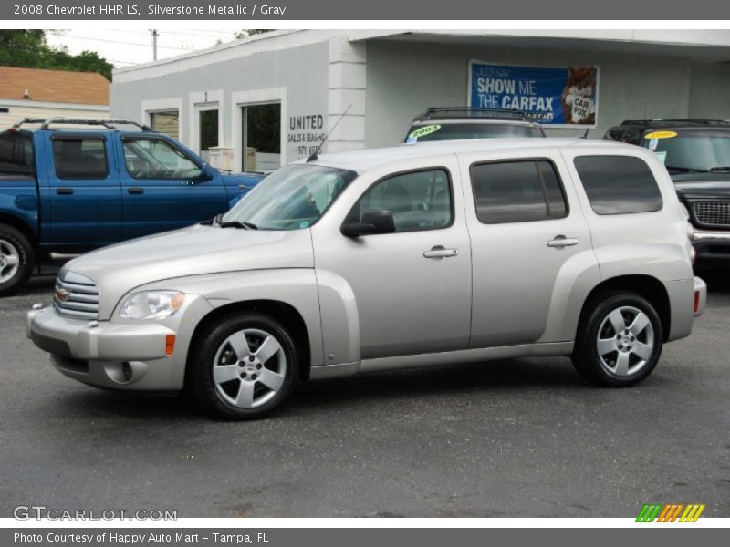 Silverstone Metallic / Gray 2008 Chevrolet HHR LS