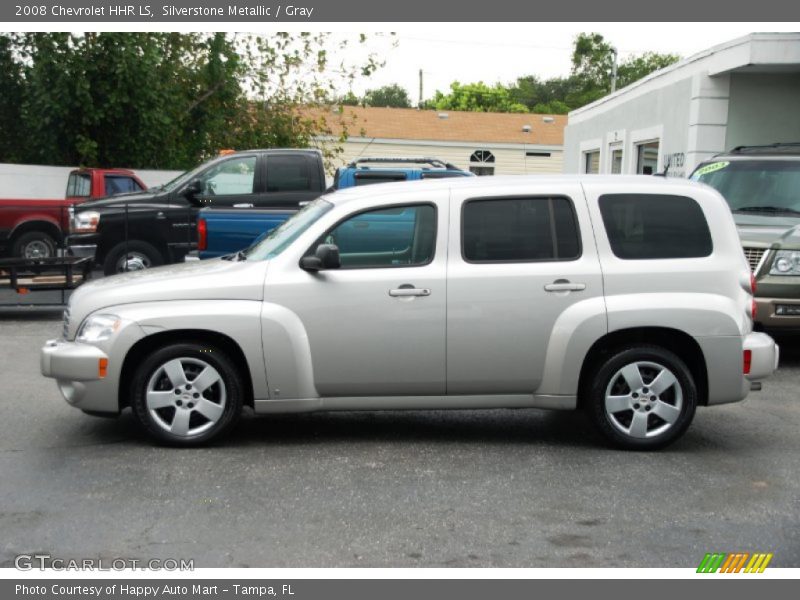 Silverstone Metallic / Gray 2008 Chevrolet HHR LS