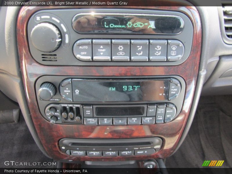 Controls of 2000 Concorde LXi