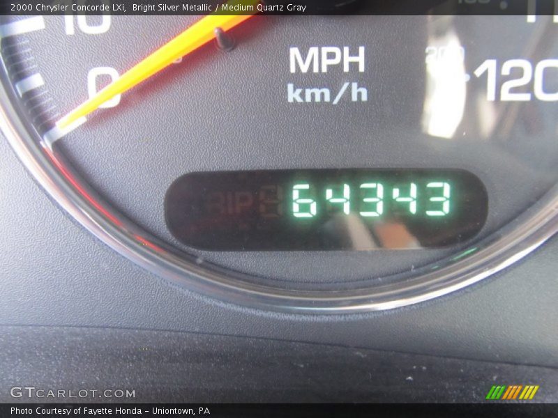 Bright Silver Metallic / Medium Quartz Gray 2000 Chrysler Concorde LXi
