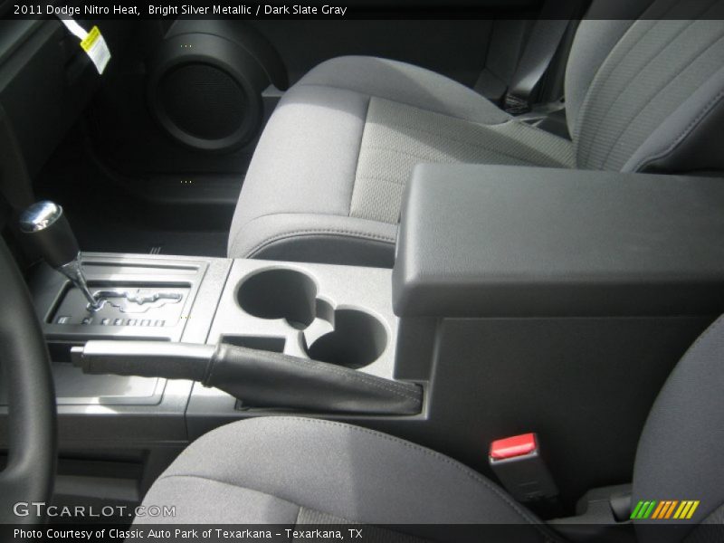 Bright Silver Metallic / Dark Slate Gray 2011 Dodge Nitro Heat