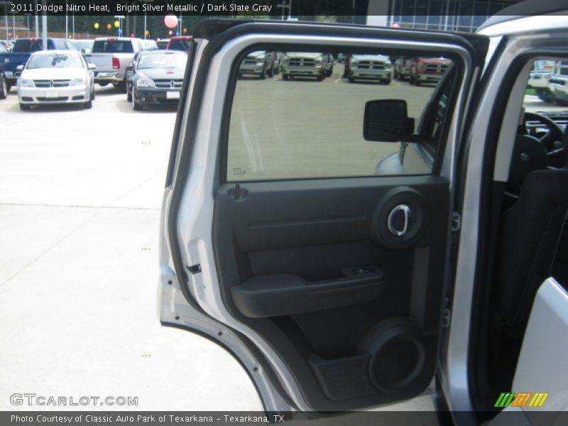 Bright Silver Metallic / Dark Slate Gray 2011 Dodge Nitro Heat