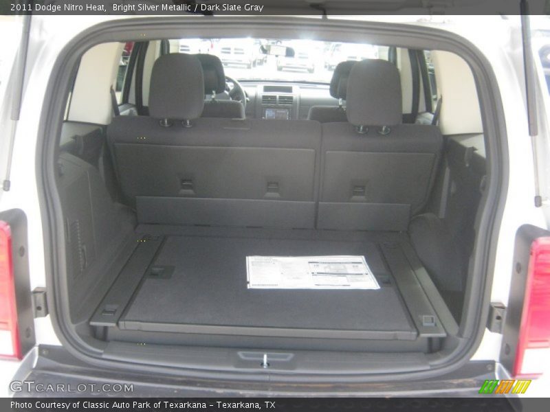 Bright Silver Metallic / Dark Slate Gray 2011 Dodge Nitro Heat