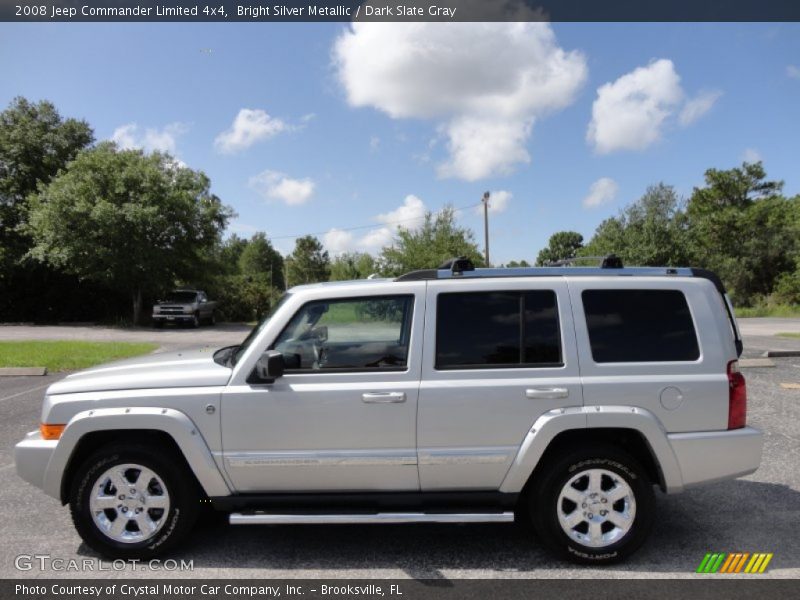  2008 Commander Limited 4x4 Bright Silver Metallic