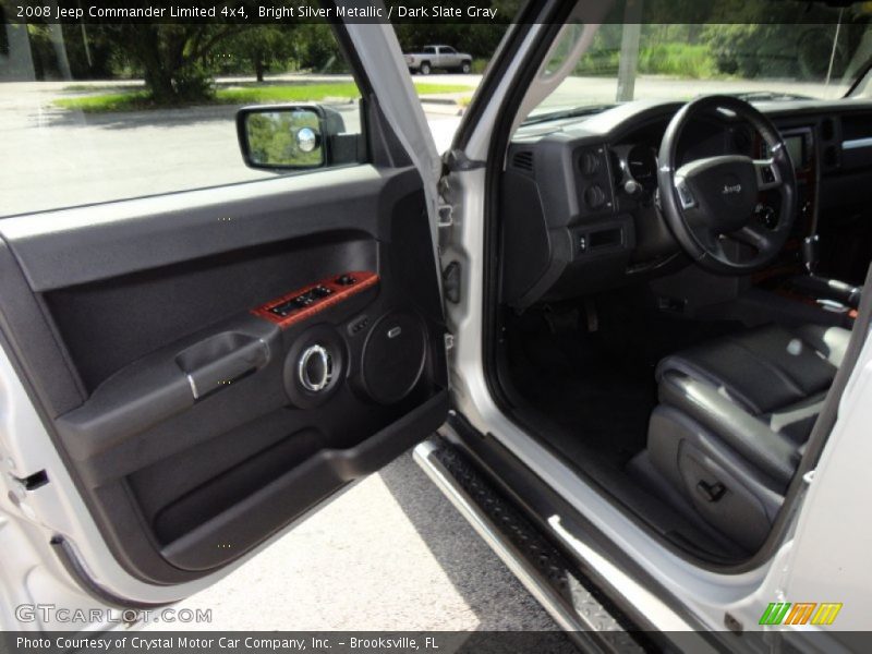 Bright Silver Metallic / Dark Slate Gray 2008 Jeep Commander Limited 4x4