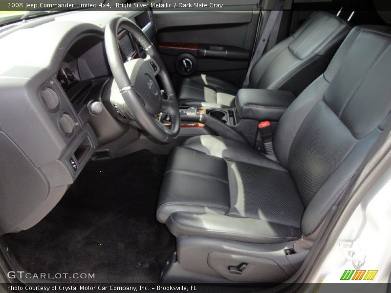  2008 Commander Limited 4x4 Dark Slate Gray Interior