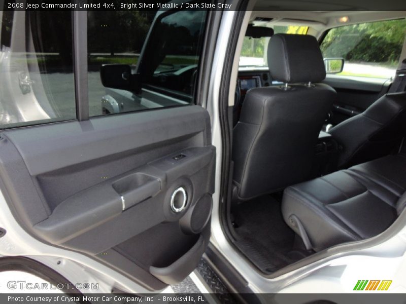 Bright Silver Metallic / Dark Slate Gray 2008 Jeep Commander Limited 4x4