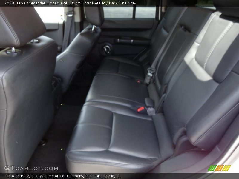 Bright Silver Metallic / Dark Slate Gray 2008 Jeep Commander Limited 4x4