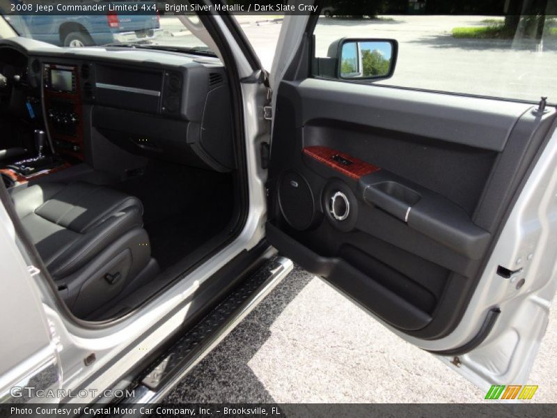 Bright Silver Metallic / Dark Slate Gray 2008 Jeep Commander Limited 4x4