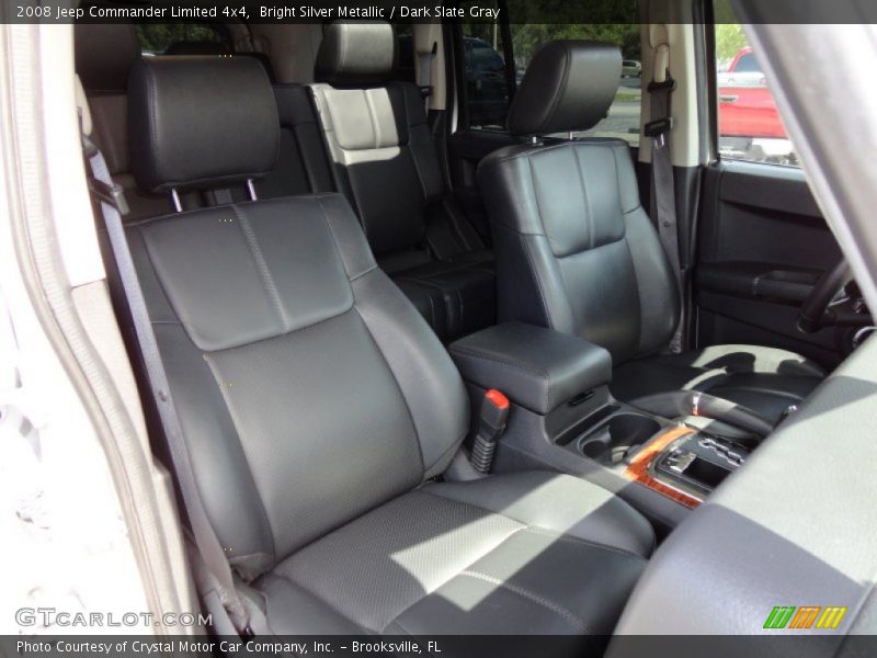 Bright Silver Metallic / Dark Slate Gray 2008 Jeep Commander Limited 4x4
