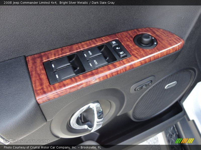 Bright Silver Metallic / Dark Slate Gray 2008 Jeep Commander Limited 4x4