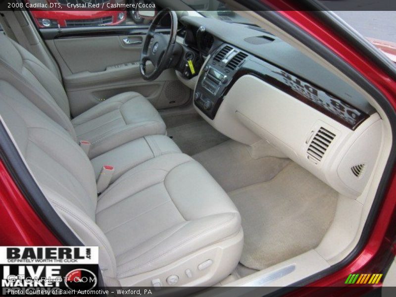 Crystal Red / Cashmere/Cocoa 2008 Cadillac DTS