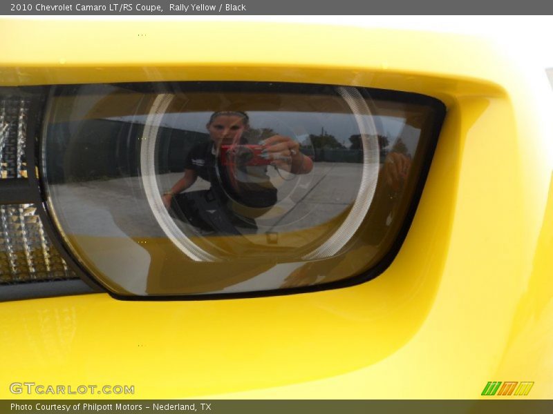 Rally Yellow / Black 2010 Chevrolet Camaro LT/RS Coupe