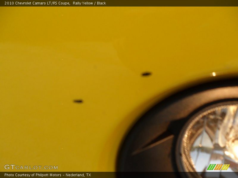 Rally Yellow / Black 2010 Chevrolet Camaro LT/RS Coupe