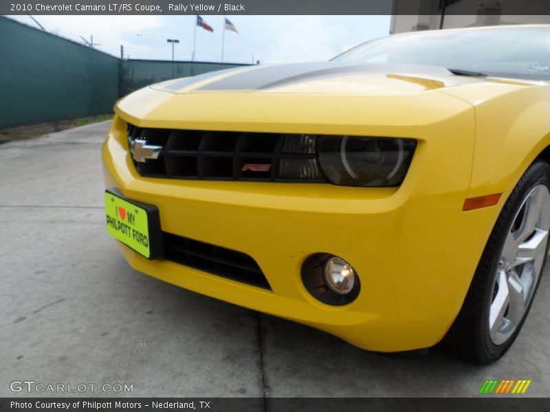 Rally Yellow / Black 2010 Chevrolet Camaro LT/RS Coupe