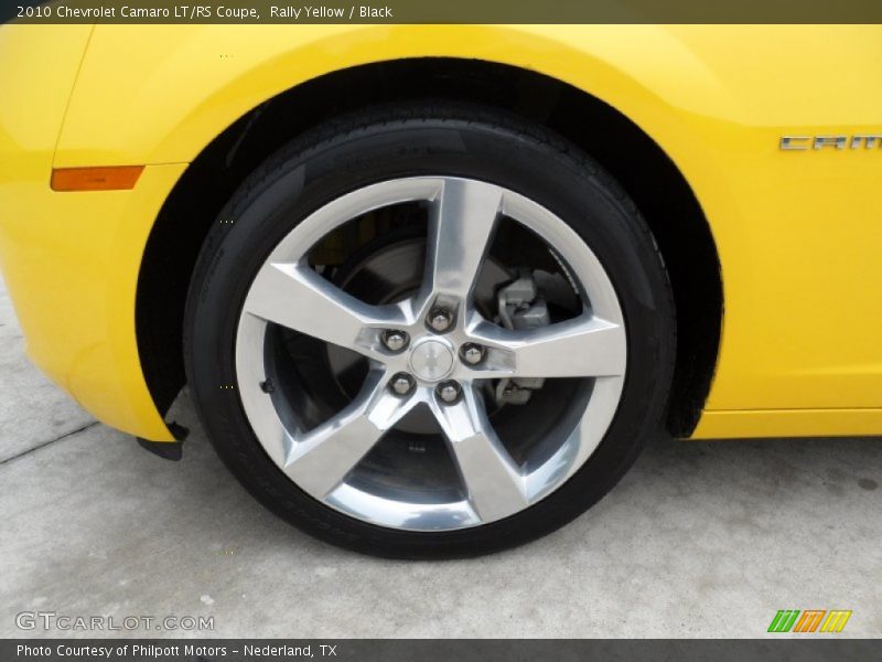Rally Yellow / Black 2010 Chevrolet Camaro LT/RS Coupe