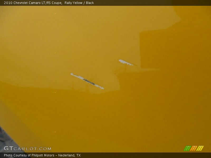 Rally Yellow / Black 2010 Chevrolet Camaro LT/RS Coupe