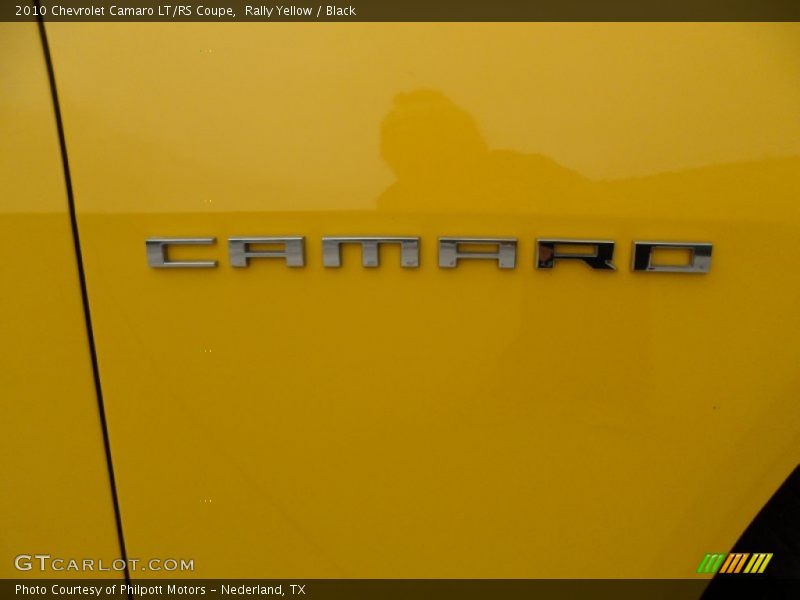 Rally Yellow / Black 2010 Chevrolet Camaro LT/RS Coupe