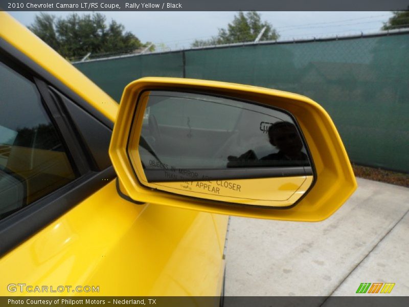 Rally Yellow / Black 2010 Chevrolet Camaro LT/RS Coupe
