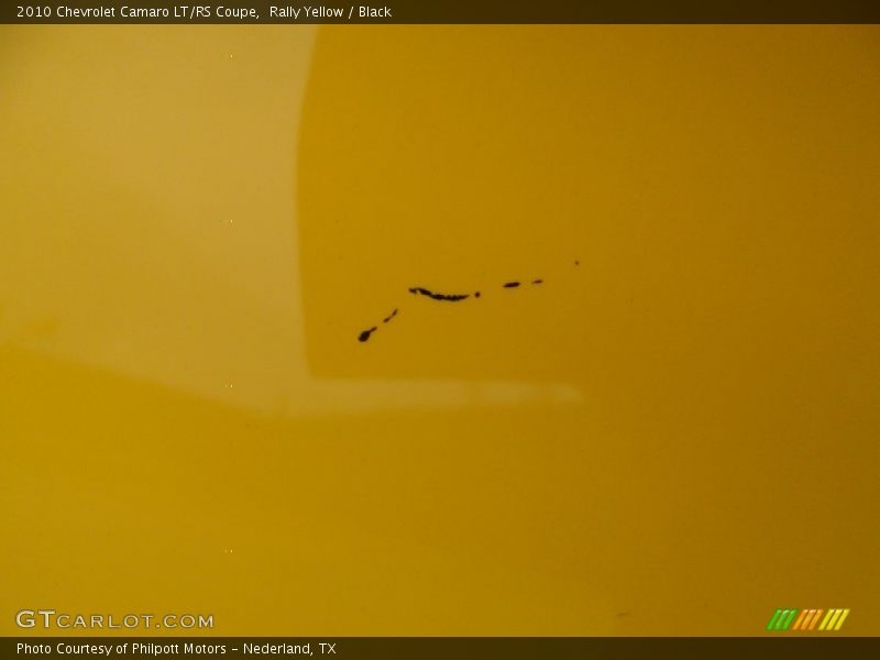 Rally Yellow / Black 2010 Chevrolet Camaro LT/RS Coupe