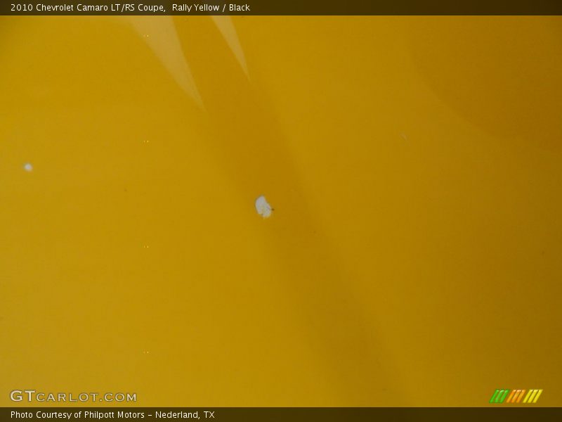 Rally Yellow / Black 2010 Chevrolet Camaro LT/RS Coupe