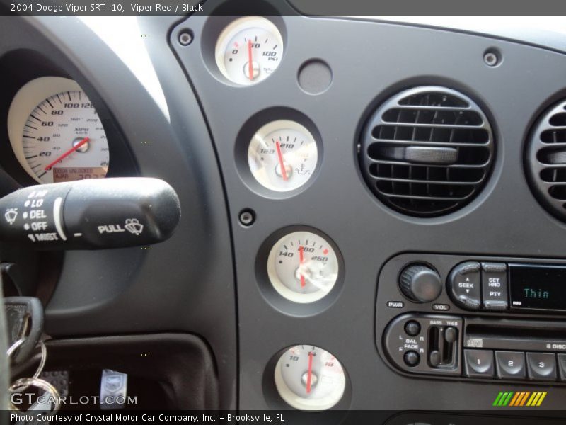  2004 Viper SRT-10 SRT-10 Gauges