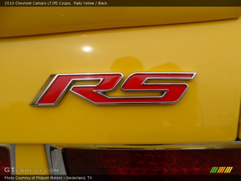 Rally Yellow / Black 2010 Chevrolet Camaro LT/RS Coupe
