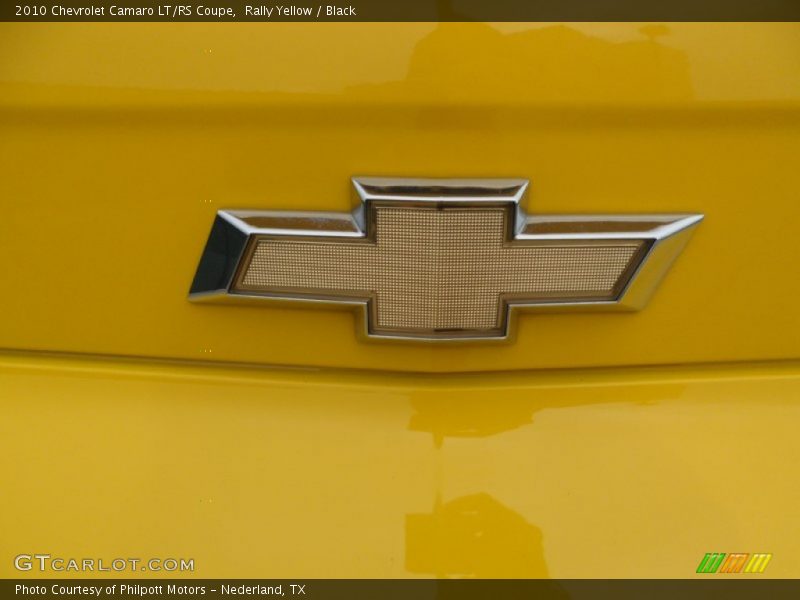 Rally Yellow / Black 2010 Chevrolet Camaro LT/RS Coupe