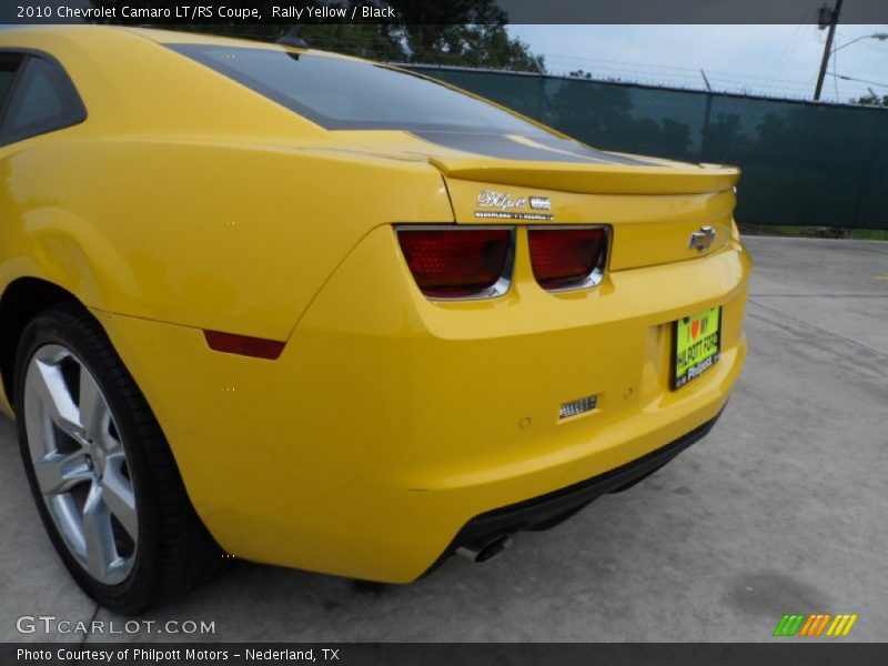 Rally Yellow / Black 2010 Chevrolet Camaro LT/RS Coupe
