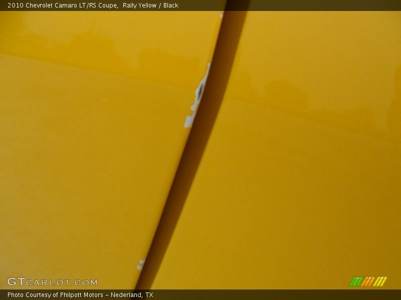Rally Yellow / Black 2010 Chevrolet Camaro LT/RS Coupe