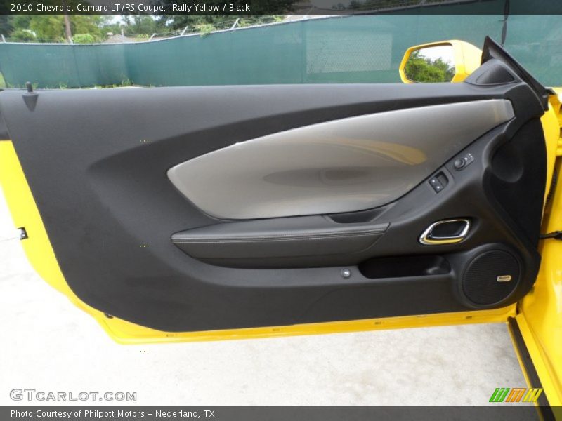 Rally Yellow / Black 2010 Chevrolet Camaro LT/RS Coupe