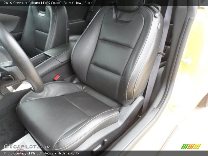 Rally Yellow / Black 2010 Chevrolet Camaro LT/RS Coupe