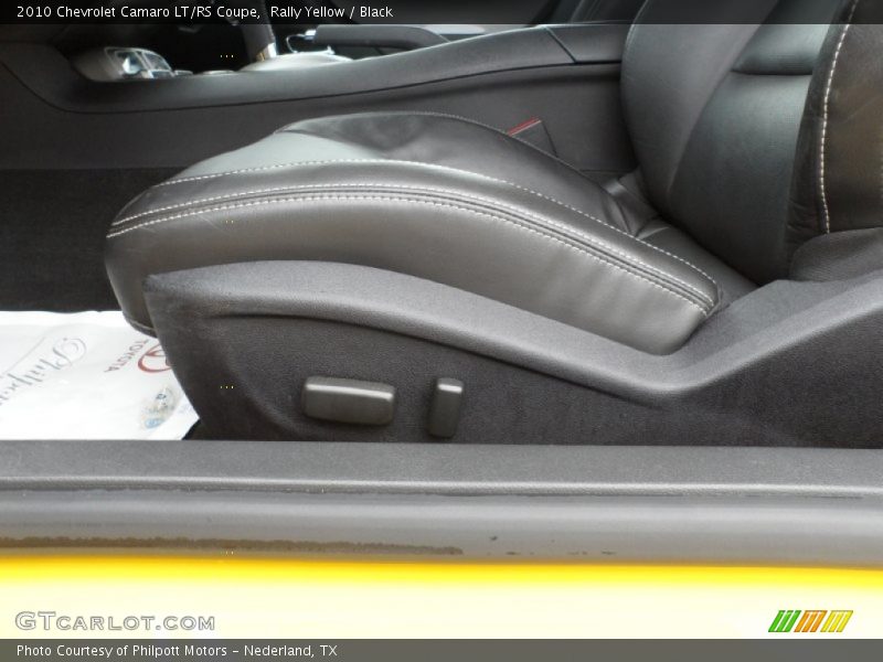 Rally Yellow / Black 2010 Chevrolet Camaro LT/RS Coupe
