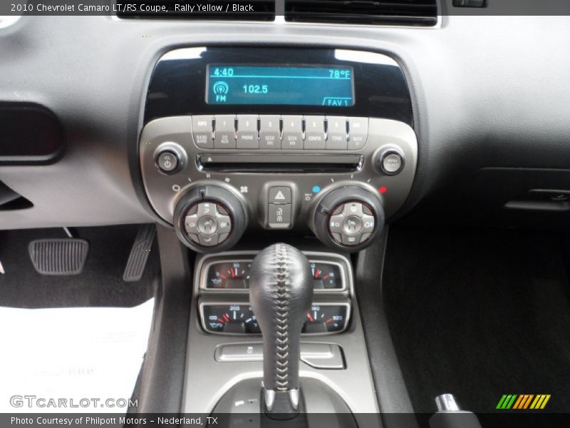 Rally Yellow / Black 2010 Chevrolet Camaro LT/RS Coupe