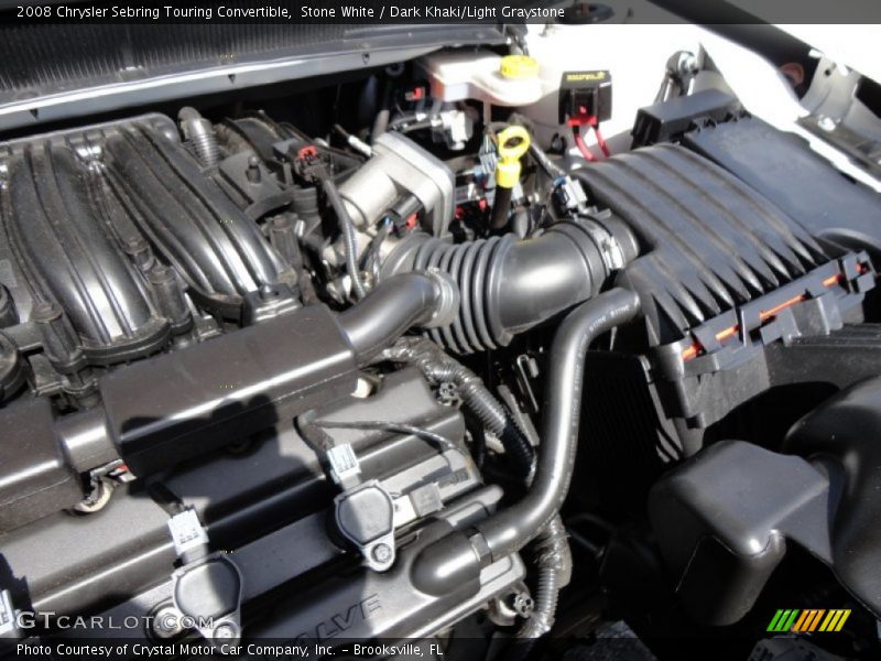  2008 Sebring Touring Convertible Engine - 2.7 Liter Flex-Fuel DOHC 24-Valve V6