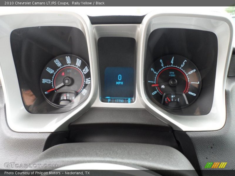 Rally Yellow / Black 2010 Chevrolet Camaro LT/RS Coupe