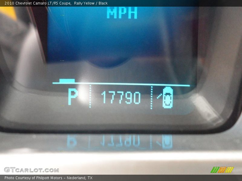 Rally Yellow / Black 2010 Chevrolet Camaro LT/RS Coupe