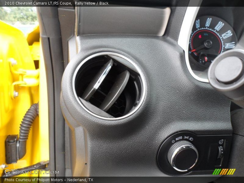 Rally Yellow / Black 2010 Chevrolet Camaro LT/RS Coupe