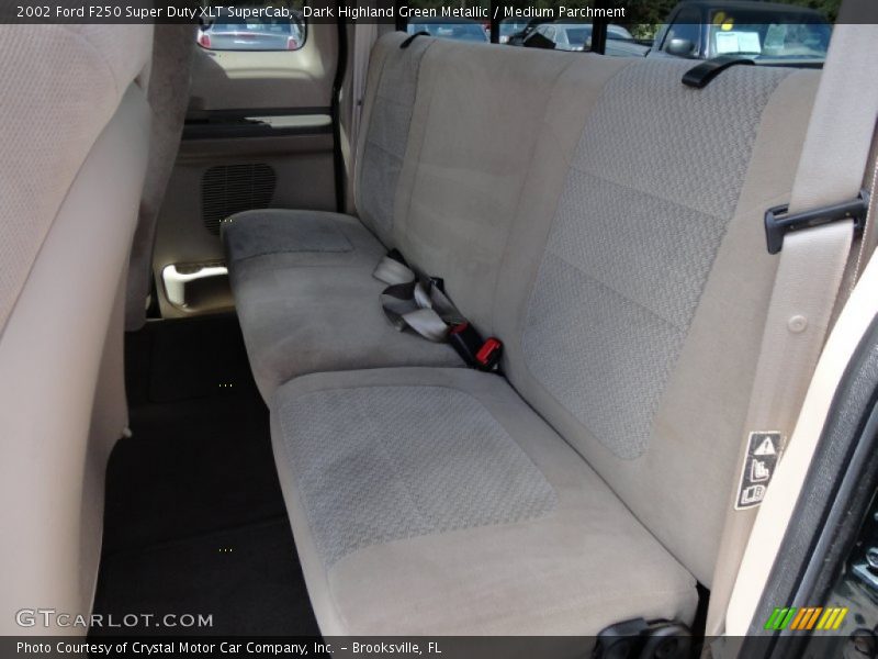  2002 F250 Super Duty XLT SuperCab Medium Parchment Interior