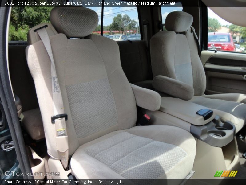  2002 F250 Super Duty XLT SuperCab Medium Parchment Interior