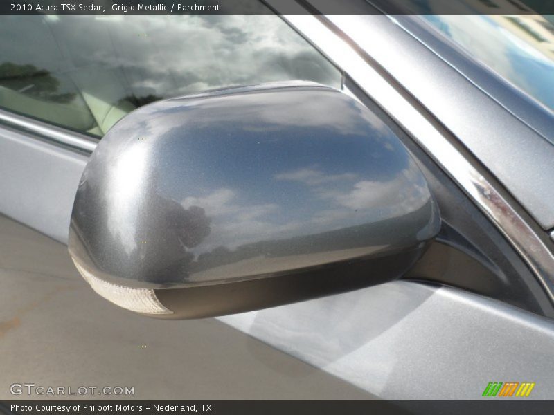 Grigio Metallic / Parchment 2010 Acura TSX Sedan